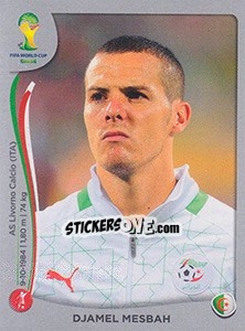 Sticker Djamel Mesbah