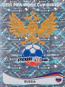 Cromo Badge - FIFA World Cup Brazil 2014. Platinum edition - Panini