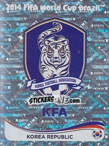 Sticker Badge - FIFA World Cup Brazil 2014. Platinum edition n. 621 - Panini