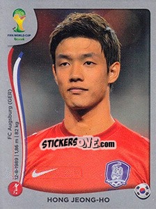 Sticker Hong Jeong-Ho - FIFA World Cup Brazil 2014. Platinum edition n. 625 - Panini