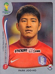 Sticker Park Joo-Ho - FIFA World Cup Brazil 2014. Platinum edition n. 627 - Panini