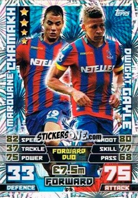 Sticker Marouane Chamakh / Dwight Gayle