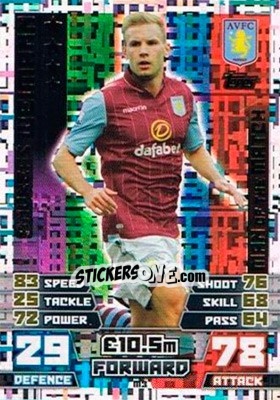 Cromo Andreas Weimann - English Premier League 2014-2015. Match Attax Extra - Topps