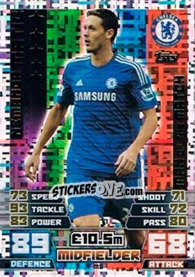 Cromo Nemanja Matic - English Premier League 2014-2015. Match Attax Extra - Topps