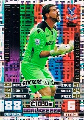 Sticker Julian Speroni - English Premier League 2014-2015. Match Attax Extra - Topps