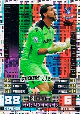 Figurina Julian Speroni - English Premier League 2014-2015. Match Attax Extra n. M9 - Topps