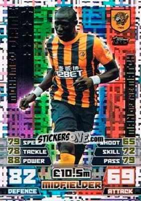 Sticker Mohamed Diame - English Premier League 2014-2015. Match Attax Extra - Topps
