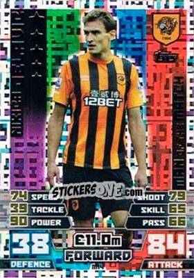Sticker Nikica Jelavic - English Premier League 2014-2015. Match Attax Extra n. M14 - Topps