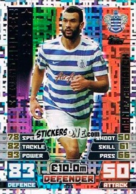 Sticker Steven Caulker - English Premier League 2014-2015. Match Attax Extra n. M26 - Topps