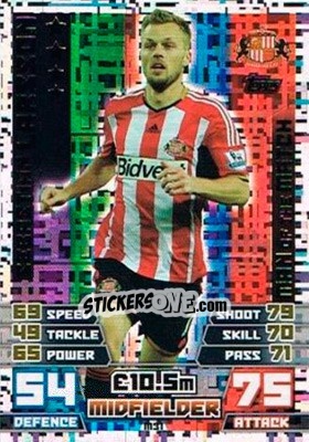 Sticker Sebastian Larsson - English Premier League 2014-2015. Match Attax Extra n. M31 - Topps