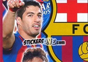 Sticker FC Barcelona - FC Barcelona 2014-2015 n. 3 - Panini