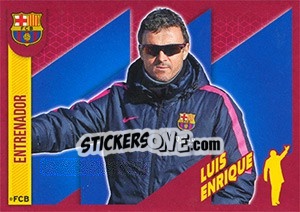 Sticker Luis Enrique - FC Barcelona 2014-2015 n. 7 - Panini