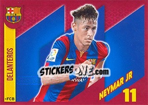 Figurina Neymar Jr - FC Barcelona 2014-2015 - Panini