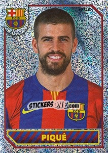Sticker Gerard Piqué (Portrait) - FC Barcelona 2014-2015 n. 59 - Panini