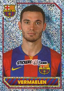 Cromo Vermaelen (Portrait) - FC Barcelona 2014-2015 - Panini