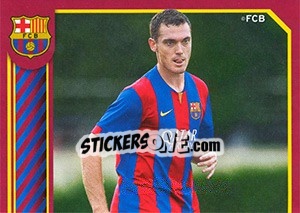 Sticker Vermaelen in action - FC Barcelona 2014-2015 - Panini