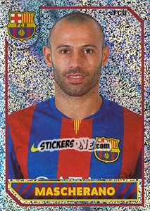 Sticker Mascherano (Portrait) - FC Barcelona 2014-2015 n. 76 - Panini