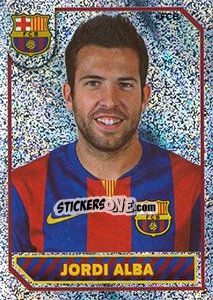 Figurina Jordi Alba (Portrait) - FC Barcelona 2014-2015 - Panini