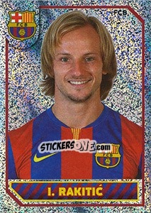 Sticker I. Rakitic (Portrait) - FC Barcelona 2014-2015 - Panini