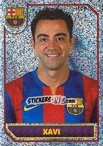 Sticker Xavi (Portrait) - FC Barcelona 2014-2015 - Panini