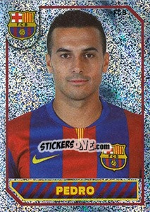 Cromo Pedro (Portrait) - FC Barcelona 2014-2015 - Panini