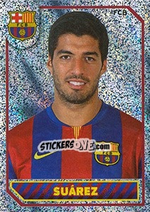 Figurina Suárez (Portrait) - FC Barcelona 2014-2015 - Panini