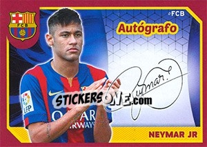 Figurina Neymar Jr (Autografo)