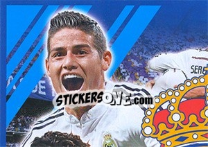 Sticker Real Madrid Club de Fútbol - Real Madrid 2014-2015 n. 1 - Panini
