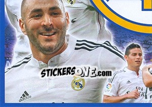Sticker Real Madrid Club de Fútbol - Real Madrid 2014-2015 n. 5 - Panini
