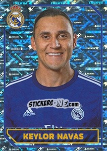 Sticker Keylor Navas (Portrait) - Real Madrid 2014-2015 n. 29 - Panini