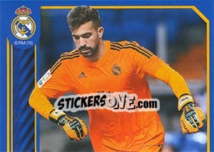 Sticker Fernando Pacheco in action - Real Madrid 2014-2015 n. 34 - Panini