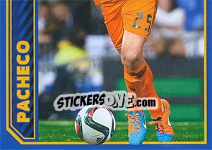 Sticker Fernando Pacheco in action - Real Madrid 2014-2015 n. 35 - Panini