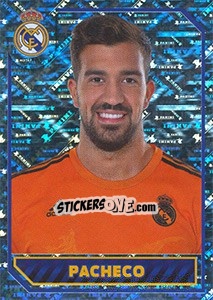 Sticker Fernando Pacheco (Portrait) - Real Madrid 2014-2015 n. 36 - Panini