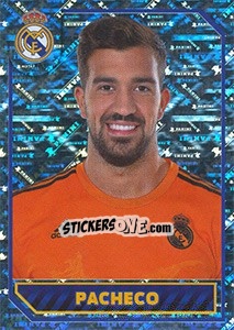 Sticker Fernando Pacheco (Portrait) - Real Madrid 2014-2015 - Panini