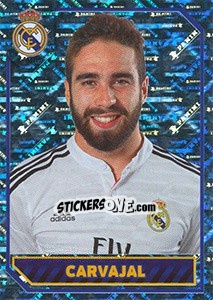 Cromo Daniel Carvajal (Portrait) - Real Madrid 2014-2015 - Panini