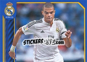 Sticker Pepe in action - Real Madrid 2014-2015 n. 50 - Panini