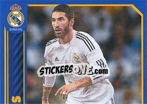 Cromo Sergio Ramos in action