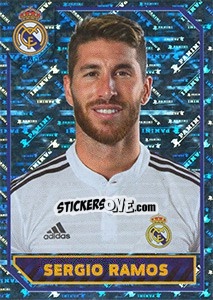 Sticker Sergio Ramos (Portrait) - Real Madrid 2014-2015 n. 56 - Panini