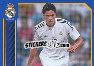 Sticker Raphael Varane in action - Real Madrid 2014-2015 n. 60 - Panini