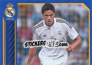 Sticker Raphael Varane in action - Real Madrid 2014-2015 - Panini