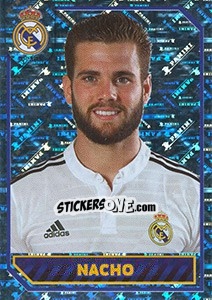 Sticker Nacho (Portrait) - Real Madrid 2014-2015 - Panini