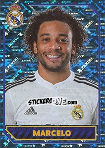 Cromo Marcelo (Portrait) - Real Madrid 2014-2015 - Panini