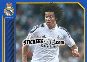 Cromo Marcelo in action - Real Madrid 2014-2015 - Panini
