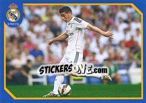 Figurina Real Madrid in 2014-15 (James Rodriguez) - Real Madrid 2014-2015 - Panini