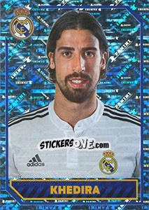 Sticker Sami Khedira (Portrait) - Real Madrid 2014-2015 n. 91 - Panini