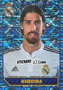 Figurina Sami Khedira (Portrait) - Real Madrid 2014-2015 - Panini