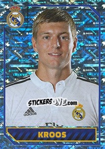 Figurina Toni Kroos (Portrait) - Real Madrid 2014-2015 - Panini