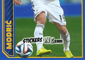 Sticker Luka Modric in action