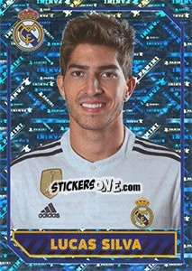 Cromo Lucas Silva (Portrait) - Real Madrid 2014-2015 - Panini