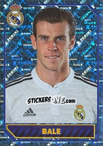 Sticker Gareth Bale (Portrait) - Real Madrid 2014-2015 - Panini